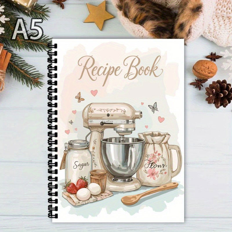 Meal Prep Plan - Журнал рецептов, 100 листов, пустая кулинарная