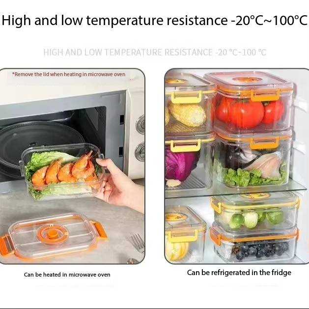 Вакуумная коробка для хранения – обзор и цена Meal Prep Containers Xl