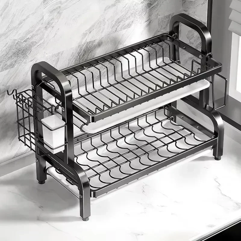 2-уровневая сушилка для посуды – обзор и цена Meal Prep Organizer
