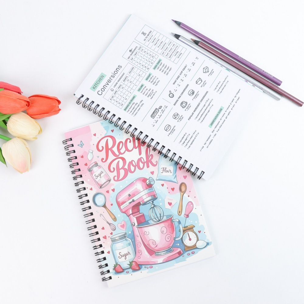 Блокнот с рецептами, 100 листо – обзор и цена Meal Prep Plan