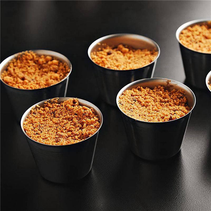 Набор из 72-х соусниц из нержа – обзор и цена Sauce Dipping Cup