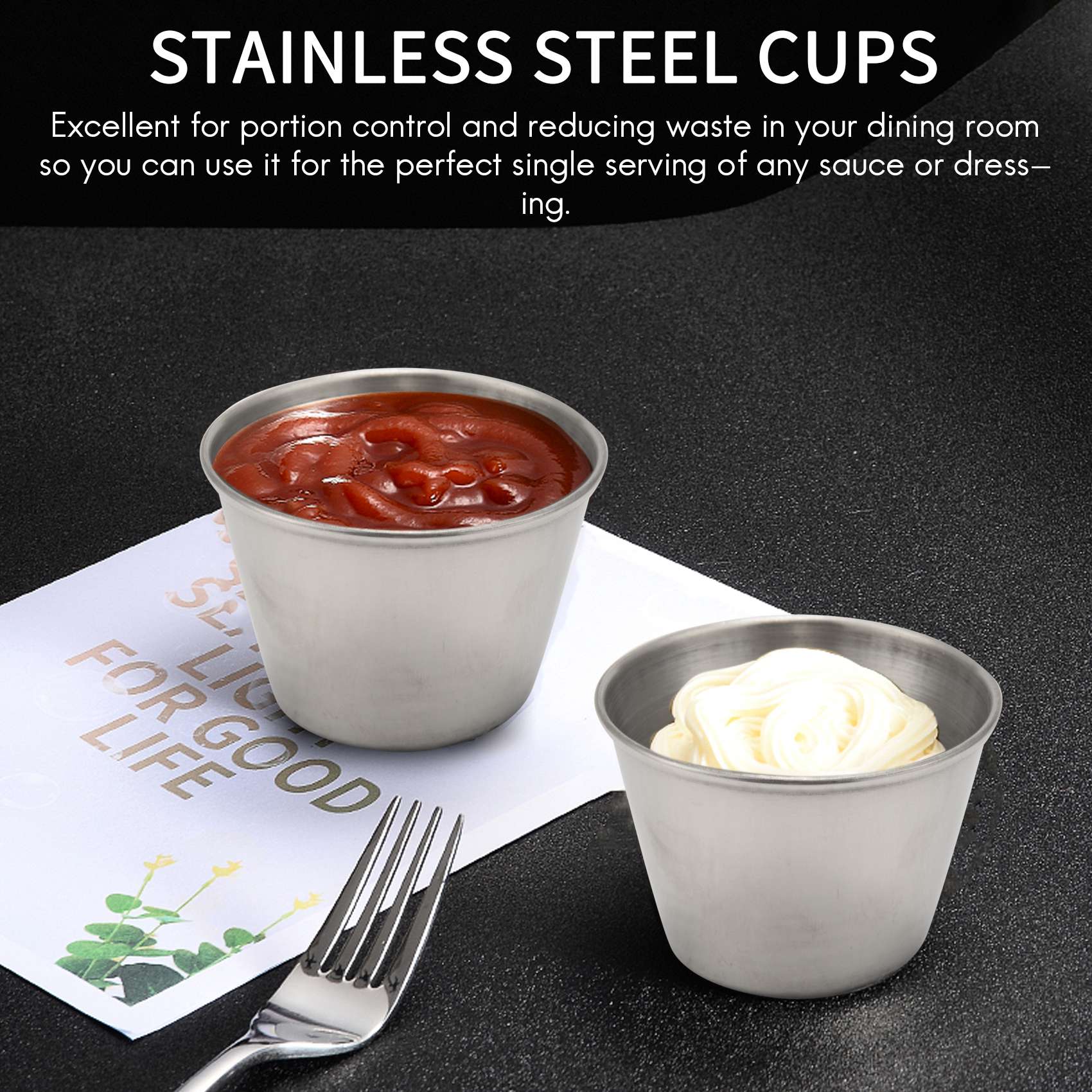 Набор из 20 стаканчиков для со – обзор и цена Sauce Dipping Cup