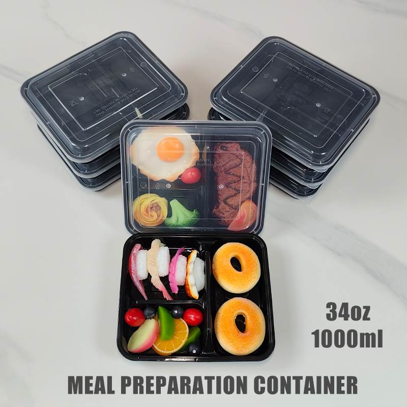 Контейнеры для еды с 3 отделен – обзор и цена Meal Preparation